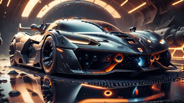 HDR photo of cinematic film still a concept [hypercar : heavy tank :10],<lora:InfraBlackholeTechAISDXL:0.9>,inblackholetechAI,<lora:EnvyTrypophobiaXL01:1>,trypophobia, . shallow depth of field . High dynamic range