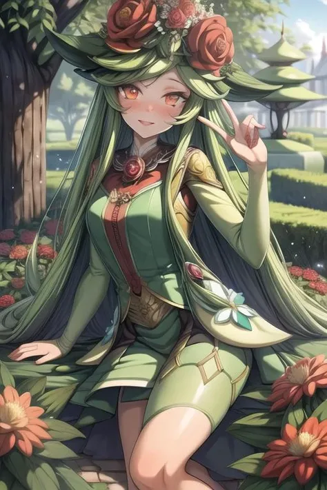 [ realistic, (teen:1.1): white chiffon, beautiful hands,  latex : 0.65],   1girl, detailed face, 8k, ultra high res, highres, natural lighting, HDR, detailed eyes, detailed skin,<lora:add_detail:0.6>,
flower fairy, a [fairy: girl : 5] with a flower in her hand ,drawn in edgFae style,wearing edgFae, concept-art <lora:LowRA:0.3> <lora:Lilligant-10:1>,Lilligant, bare legs, masterpiece,