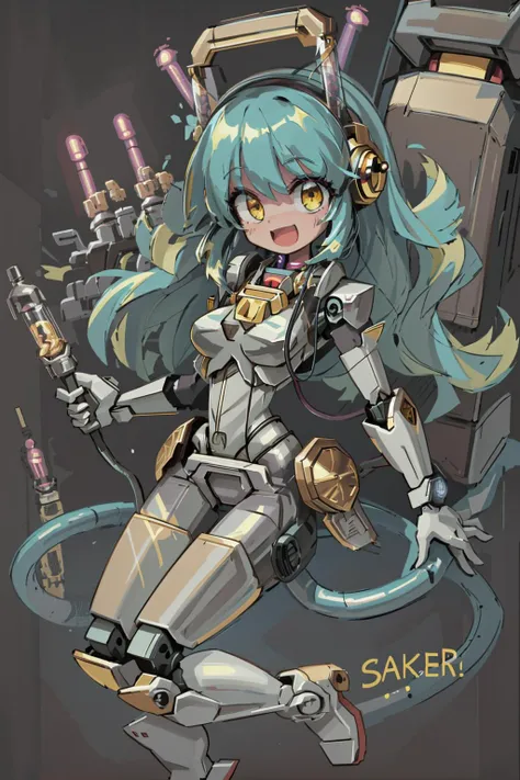 (masterpiece), (best_quality), (ultra-detailed), (illustration), (welcoming), 1girl, (monster girl:1.5), (rainbow vacuum tube armorer:1.3), (on a  ship:1.3), scenery, full body, brown eyes, [:wild, colorful costume design:0.2], spread legs,bent over,tattoos, small breasts, wide hips, tall, sexy athletic hourglass figure,(muscular legs:0.25), , ((power armor, hip vent:1.2):1.2), (african, dark skin:0.6), official art, vivid color, finely detailed, hyper detailed, 8k, high resolution illustration, absurdres, intricate detail, (happy, (smile:0.4), open mouth:0.8)<lora:EnvyCuteMix03:1.15>