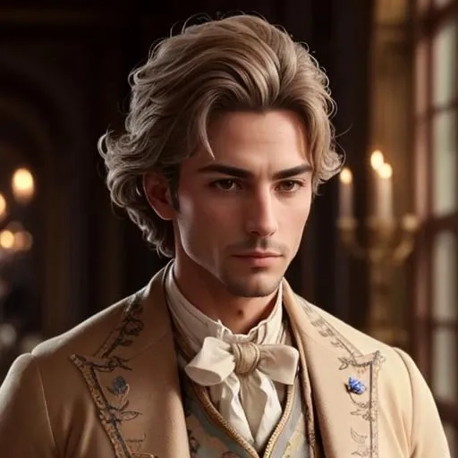 a man,  highly detailed, sharp focus, stunningly beautiful, masterpiece, letemeatcake <lora:Marie_Antoinette_v4:0.5>
