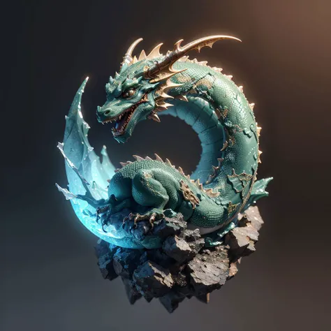 (no humans:1.5),(jade carving dragon),High Detail,Sharp focus,full body,(closeup),realistic details,miniature sculpture,(jade:1.3),three-dimensional,3D,blender,C4D,<lora:jade:0.6>,<lora:PlanetDesignerV1:0.6>,jade celestial globe,black background,simple background,floating,, (masterpiece, best quality, high quality, highres, ultra-detailed),