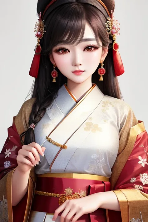 a beautiful  korean kpop woman wearing traditional korean wears, (masterpiece), (portrait), (raw photo), (extremely detailed CG unity 8k wallpaper) Intricate, Sharp focus, dramatic, photorealistic  art