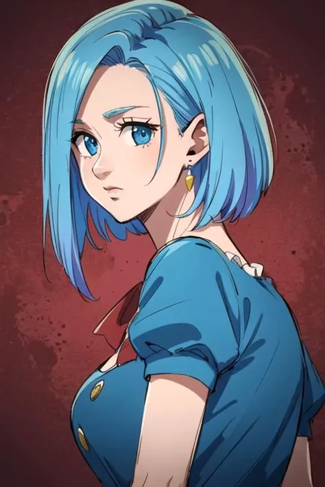(best quality:1.1), (masterpiece:1.4), sketch, , upper body, depth of field, , (semi-realistic:1.4), 1girl, solo, <lora:anne_nnt_mny:0.74>, anne_nnt_mny, blue hair, blue eyes, , short hair, , , HD-DVD
