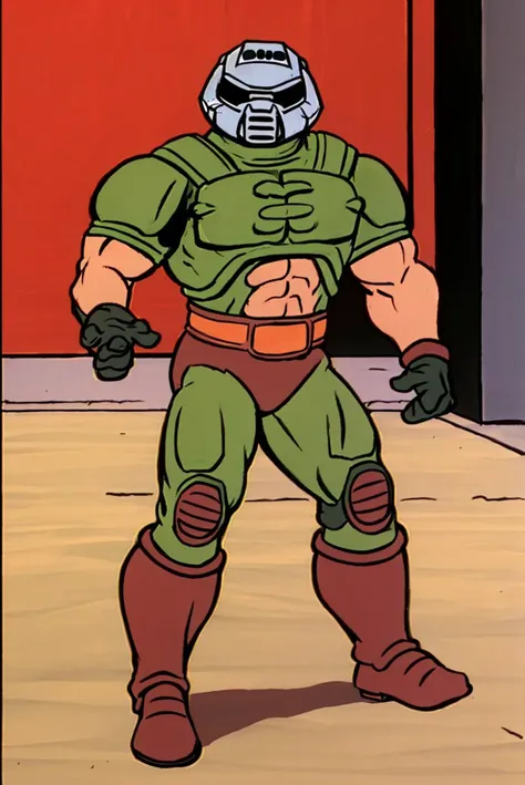 he-man, masterpiece, best quality, doomguy, full body, meme, parody
<lora:doomguy:0.8> <lora:he-man_offset:1>