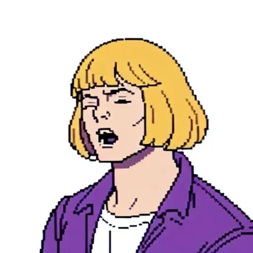 he-man, (masterpiece, best quality), blonde hair, solo, shirt, (((meme))), parody, closed eyes, white background, white shirt, 1girl, 1boy, pink jacket, bangs, male focus, short hair, open mouth, upper body, jacket, looking above <lora:he-man_offset:0.7:MIDD> <lora:pixel_f2:0.7:OUTS>
