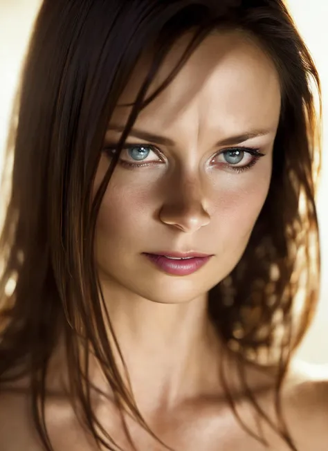 modelshoot style, portrait of sks woman, feminine, epic (photo, studio lighting, hard light, sony a7, 50 mm, matte skin, pores, colors, hyperdetailed, hyperrealistic), <lora:locon_marylynn_v1_from_v1_64_32:1.4>