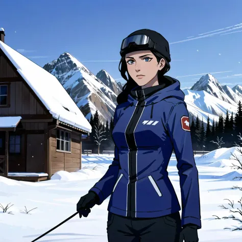 (cowboy shot), sfw, (masterpiece), (best quality:1.0), (ultra highres:1.0)
BREAK
<lora:Zatanna_YJ:0.6> Zatanna, 1girl, grey winter ski coat, snow pants, goggles
BREAK
(snowy mountain, ski lodge, outdoors, gorgeous view)