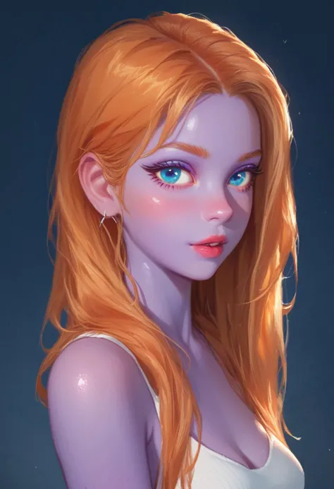 Best quality, masterpiece, ultra high res,photorealistic, raw photo,best quality,global illumination,8k wallpaper,official art, Amazing, finely detail,huge filesize, ultra-detailed,(extremely detailed eyes and face:1.2),(incredibly absurdres)), big tits, uncensored, Cassie from the paladins game, naked, Braided tail hair