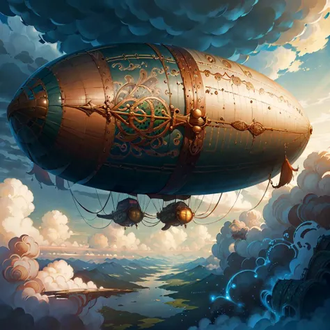 <lora:CeltPunkAI:.95> CeltPunkAI
dirigible, clouds , detailed, intricate