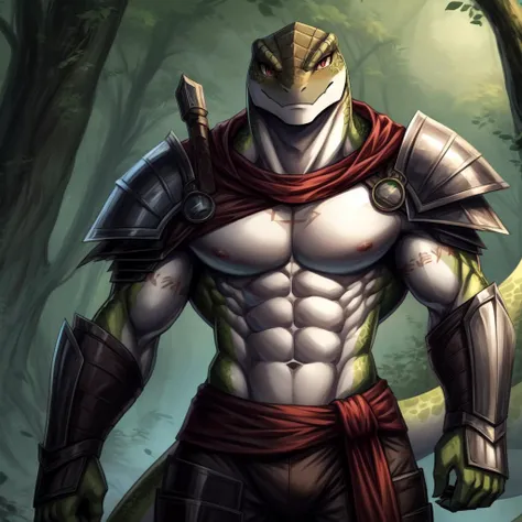 ((((white, brown, green, ), lizard), muscular, abs, armor, powerful warrior in the Overlord's army, handsome and dashing face, dark armor, ):1.5),
((in the style of and art by So-Bin, )),
((in the style of the anime Overlord, ))
chiaroscuro, anime screenshot, deep metallic colors, vivid colors, <lora:crusch-v1:0.4> crusch, <lora:waterVFX:0.35> <lora:more_details:0.5> <lora:zaryusu_shasha_v1_ep12:0.4> zaryusu shasha,