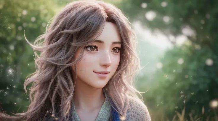 fantasy whimsical
long messy wavy hair
(freckles:0.8)
(smiling:0.8) (looking at camera:1.2)
(botw genshin:0.6) (ghibli:1.0)
(photo photogenic hdr sharp focus intricate detail composition rule of thirds dof 8k hires particles reflections:1.2)
(raytracing rtx unreal engine octane render blender:1.3)