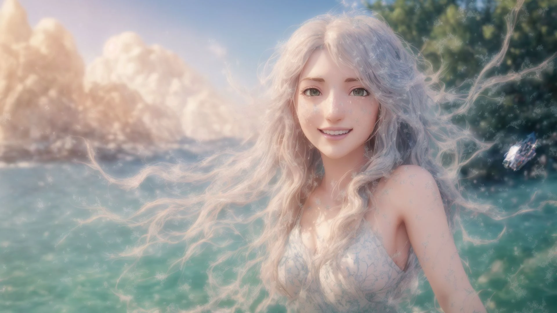 fantasy whimsicle
long messy wavy hair
(freckles:0.8)
(smiling:0.8) (looking at camera:1.2)
(botw genshin:0.6) (ghibli:1.0)
(photo photogenic hdr sharp focus intricate detail composition rule of thirds dof 8k hires particles reflections:1.2)
(raytracing rtx unreal engine octane render blender:1.3)
