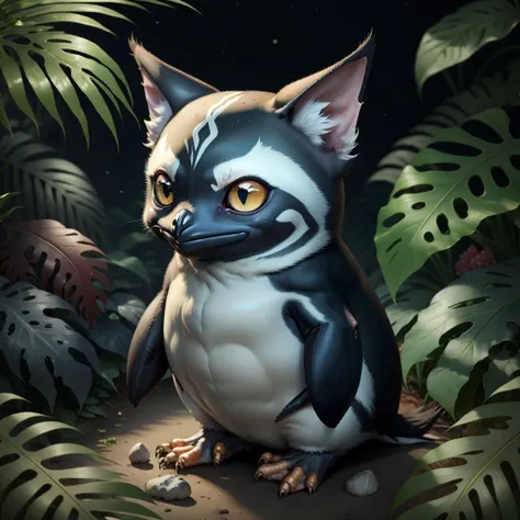 <lora:FelineDNA-30:0.9>, (felinedna:0.8) penguin