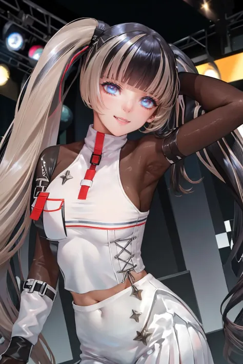 masterpiece，A high resolution，best qualtiy，hyper HD，super detailing，16k，anatomy correct，Beautiful young cyberpunk crossdresser feminine boy，cute face，long eyelasher，Hanging eye corners，White skin，（(flat chested)），（Slim body），cyberpunk style，（（very short skirt）），skimpy revealing feminine clothes, young blonde feminine boy, night city, little prostitute, crossdresser feminine boy, blonde sissy boy, embarrassed, looks you in the eye, childhood friend, Looks you in the eye, recognizes you, look embarrassed at you, sexually aroused, looks straight at you, wants to talk to you, love you