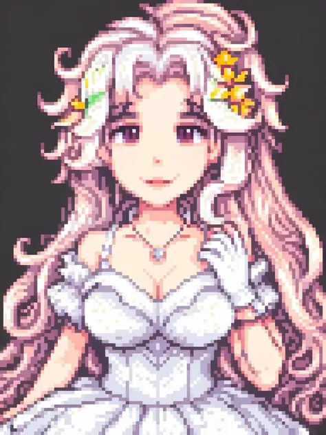 1girl, bangs, blush, breasts, brooch, cleavage, collar, collarbone, crown, dress, eyebrows visible through hair, frilled dress, frilled gloves, frills, gloves, hair between eyes, hands on own cheeks, hands on own face, jewelry, large breasts, long hair, princess king boo, puffy short sleeves, red eyes, short sleeves, super crown, tilted headwear, very long hair, white dress, white gloves, white hair, HDR, masterpiece, 4k, best quality, high quality, 8k, {{{vibrant}}}, (contrast), ((ultra-detailed)), finely detail, Depth of field, (bloom), ray tracing, (masterpiece:1.1, best quality), (real picture, intricate details), <lora:svportrait64-v1:0.9>, boosette