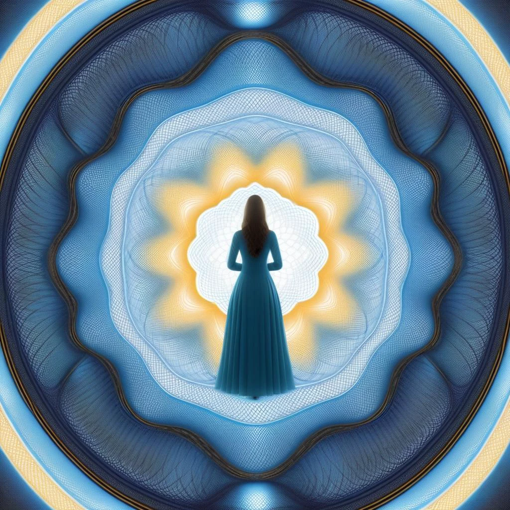 <lora:SDXL duzexi CF cline:1>,cline,bezier curve girl,cline girl, meditation, spirituality, interstellar civilisation, mysticism,
1girl,solo,best quality, high quality, highres, masterpiece, sharpening,nice face,
(((the background is a delicate continuously ordered beautiful monetary bezier curve, the girl's costume is a delicate continuously ordered beautiful monetary bezier curve, and the colour of the costume is the opposite of the background colour))),
<lora:SDXL DonMN01rXL CF DonMN01rXL:0.5>