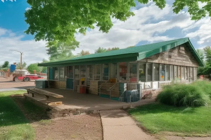 phtdzk1, incredibly detailed, landscape photography, cinematic lighting, volumetric lighting, Minneapolis, circa 1995, cphtdzk1