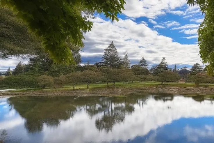 phtdzk1, incredibly detailed, landscape photography, cinematic lighting, volumetric lighting, University of Otago,cphtdzk1