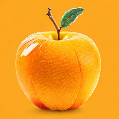 a half eaten apple sitting on top of an orange background, apples, photorealistic print of exotic, crisp detailed 3 d render, rendered in corona, print advertising, pinterest keyshot product render, photorealistic detailed picture, keyshot product render, commercial product photography, product image, photorealistic illustration, keyshot product render pinterest, cory behance hd, styled food photography