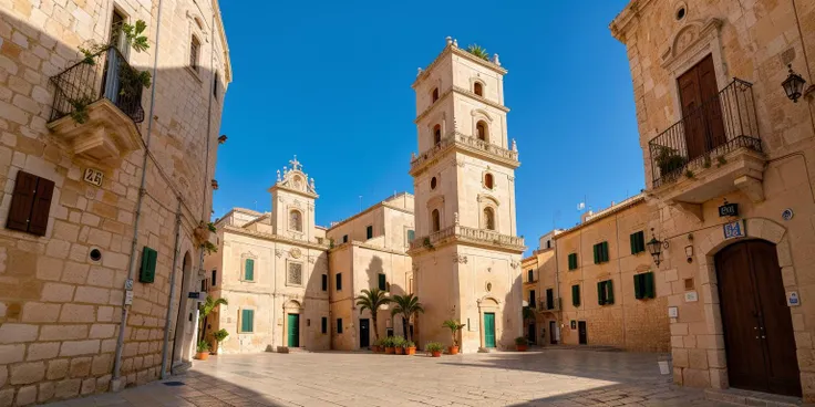 pln plaza with the baroque duomo and the tower with a statue of Saint, adriatic sea in the behind, a summer day <lora:evo_car-pln_plaza_DAdapt-LoRA_SD15_v055-000008:0.7>