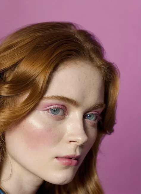 analog style, modelshoot style, portrait of sks woman, epic (photo, studio lighting, hard light, sony a7, 50 mm, matte skin, pores, colors, hyperdetailed, hyperrealistic), <lora:locon_sadie_v1_from_v1_64_32:1.25>