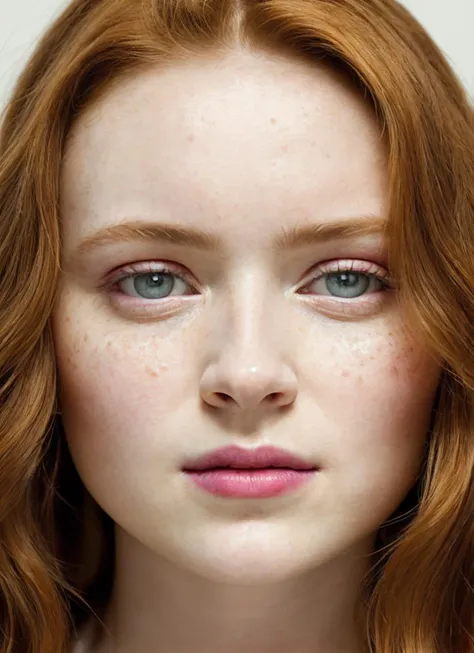 portrait of sks woman, epic (photo, studio lighting, hard light, sony a7, 50 mm, matte skin, pores, colors, hyperdetailed, hyperrealistic), <lora:locon_sadie_v1_from_v1_64_32:1.25>
