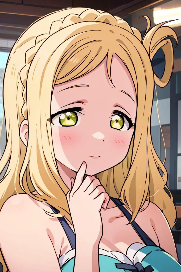 (masterpiece, best quality), 1girl, <lora:mari-lovelive:1> mari ohara