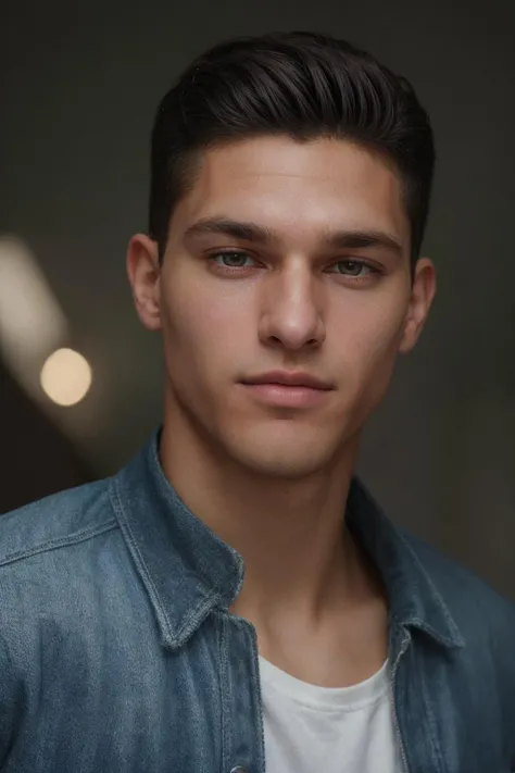 epiCRealism, (male), a (full shot:1.5) photograph of trevor signorino standing and wearing a shirt jacket and jeans, <lora:Trevor_Signorino-10:1>, deep photo, depth of field, Superia 400, bokeh, professional photograph shot, realistic lighting