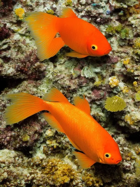 (a lot of beautiful fish:1.3),hyperrealism, highly detailed background, 8k uhd, dslr, soft lighting, high quality, film grain, Fujifilm XT3, HD, Sharp, film grain, polaroid style, transparent water, masterpiece, small plants in background, in the ocean, sunlight from top, rocks on bottom, (depth of field:1.3),(underwater:0.7), color wash, bokeh, (center photo subject:1.2), (symmetrical composition:1.2), (abstract background:1.2), (reef:1.2)