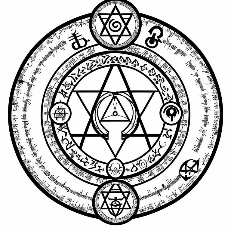 NVJOBMagicCircle v1.0. For generating magic summoning circle