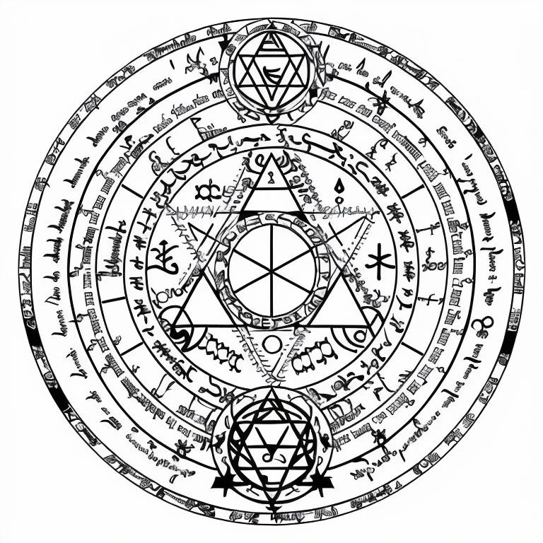 NVJOBMagicCircle v1.0. For generating magic summoning circle