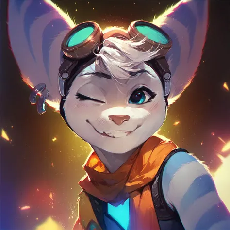 score_9, score_8_up, score_7_up, score_6_up, score_5_up, score_4_up, rivet, anthro, listening to music, <lora:rivet_prodigy_v2-000060:1>
