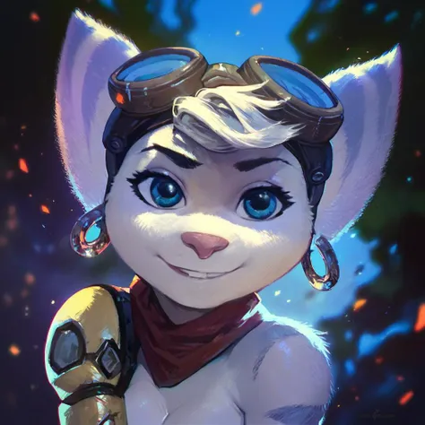 score_9, score_8_up, score_7_up, score_6_up, score_5_up, score_4_up, rivet, anthro, at comiccon,naked, <lora:rivet_prodigy_v2-000060:1>
