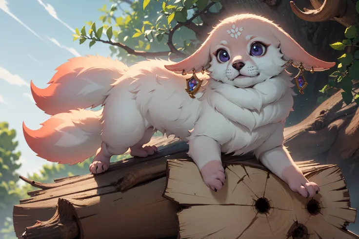 ultra-detailed, masterpiece, masterwork, high quality, best quality, hdr, posted on e621, (by hioshiru), nsfw, male, solo, chibi, (white little body dragon), hairy dragon, (long silver hair, yellow eyes, detailed eyes, white body), (nude, smallpenis, foreskin, balls), sitting, front view, dynamic angle