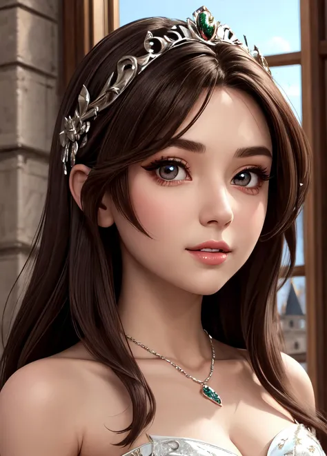 masterpiece,best quality,(detailed face, perfect face, perfect eyes, realistic eyes, perfect fingers),(clear face),fantasy girl,
<lora:garnettilalexandros_smf_lora_e02:0.8>, a girl walking on a red carpet on a castle, garnet-smf, garnet til alexandros xvii, princess dress, brown eyes, window, morning light, god rays, inner palace, inner castle, knights,
<lora:add_detail:0.5>