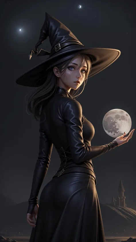 (1girl:1.4), (witch ), spell magic,blue magic circle , dynamic pose, moon,  <lora:copax_magic_circle-000010:0.5>, masterpiece,ultra realistic,32k,extremely detailed CG unity 8k wallpaper, best quality, 1 girl,