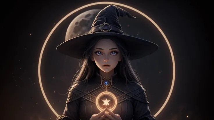 (1girl:1.4), (witch ), spell magic,blue magic circle , dynamic pose, moon, <lora:copax_magic_circle-000010:0.5>, masterpiece,ultra realistic,32k,extremely detailed CG unity 8k wallpaper, best quality, 1 girl,