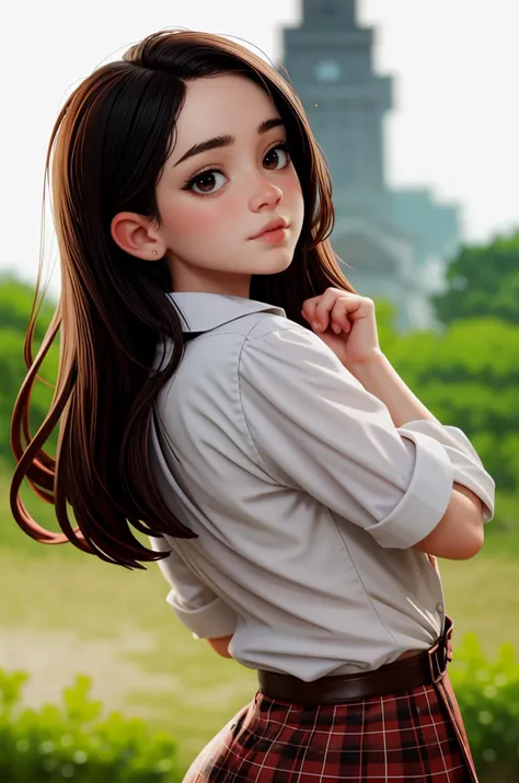 beautiful fantasy scene, dim lights, stunning girl, toned figure, Schoolgirl outfit, plaid miniskirt, tied white button-up blouse, knee-high stockings, Dynamic pose, portrait, Backlit, Chromatic Aberration, High-Quality, Lens Blur, Bokeh, Bloom, Blurred Background, Full-Frame DSLR photo,(unity 8k wallpaper,ultra detailed,beautiful and aesthetic, realistic, High quality,beautiful,masterpiece,best quality),<lora:LORA-XenoDetailer-v2:0.75>,
<lora:thicc_v2.3:1> large breasts, wide hips, thick thighs, narrow waist, huge ass,
<lora:edgArgentina_Doll_Likeness:1> beautiful edgArg_woman,edgArg_body,edgArg_face, edgarg_woman, edgarg_body, edgarg_face, woman, with, long, hair, and, black, dress, posing, holding, shirt