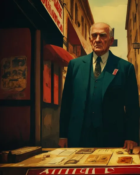best quality,masterpiece,highly detailed,ultra-detailed, solo<lora:neg4all_bdsqlsz_V3.5:-1> old man <lora:mafia_last:2.5>, mafia, crime drama, iconic, cinematic, vintage, atmospheric, suspenseful, character-driven, Italian-American culture