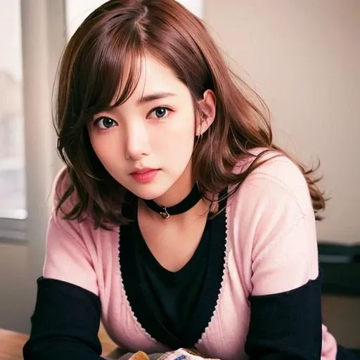 (RAW photo, best quality), (realistic, photo-realistic:1.3), masterpiece, an extremely delicate and beautiful, extremely detailed, CG, unity , 2k wallpaper, Amazing, finely detail, light smile, extremely detailed CG unity 8k wallpaper, huge filesize, ultra-detailed, highres, absurdres, soft light, (((medium hair:1.3), short bang, pink hair, floating hair novafrogstyle)), beautiful detailed girl, detailed fingers, extremely detailed eyes and face, beautiful detailed nose, beautiful detailed eyes, long eyelashes, light on face, looking at viewer, (closed mouth:1.2), 1girl, cute, young, mature face, (full body:1.3), ((small breasts)), realistic face, realistic body, beautiful detailed thigh, (ulzzang-6500-v1.1:0.8), <lora:koreanDollLikeness_v15:0.4>, business suit, cross-laced clothes, collared shirt, open clothes, in office, detailed office, open cardigan, black thighhighs, miniskirt, black underwear, unbuttoned shirt,