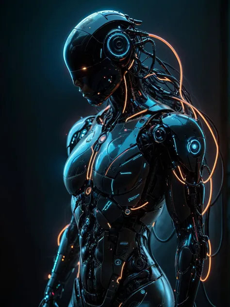 noface, cyborg, close-up, neonbody, lightstreaks <lora:Neon_Cyberpunk_SDXL:0.8> <lora:Faceless_Cyborgs:0.8> (night:1.4), steam, depth of field, masterpiece, best quality, ultra high res, (photorealistic, realistic:1.2), deep shadow, raw photo, film grain, Fujifilm XT3, 8k uhd, dslr, <lora:EnvyBetterHiresFixXL01:1>