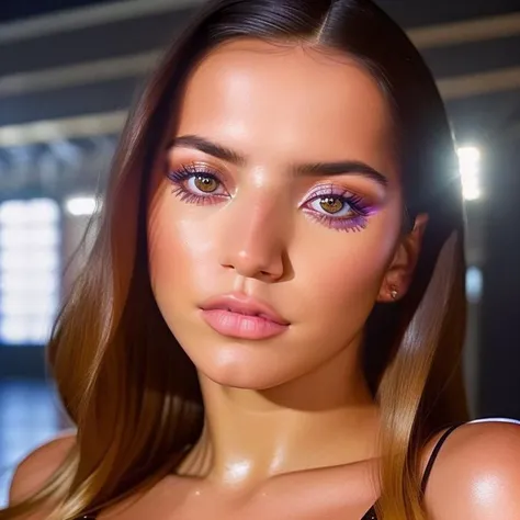 portrait of a ((stunning)) woman, feminine,epic (photo, studio lighting, hard light, sony a7, 50 mm, matte skin, pores, colors, hyperdetailed, hyperrealistic), face forwards, ((symmetric)), ethereal, by ilya kuvshinov, alessio albi, nina masic, sharp focus, <lora:ismerced3-12:0.9> ,<lora:ismerced1-10_v2:0.1>
