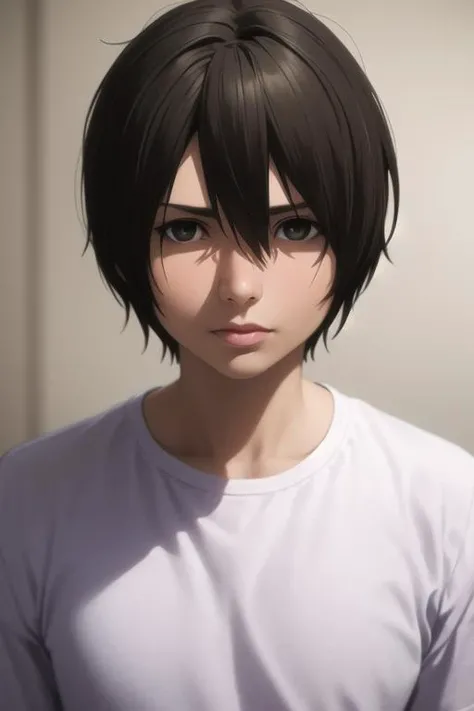 masterpiece, best quality, high quality, 1boy, solo, male focus, looking at viewer, upper body, <lora:kagaya_shuuichi:0.74>, kagaya_shuuichi, <lora:Realism-10:0.25>, Realism