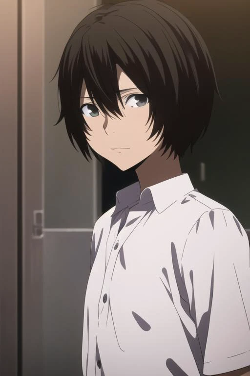 masterpiece, best quality, high quality, 1boy, solo, male focus, looking at viewer, upper body, <lora:kagaya_shuuichi:0.84>, kagaya_shuuichi, <lora:animemix_v3_offset:0.25>