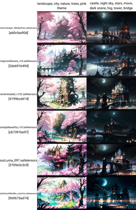 masterpiece, ff14style, landscape, city, nature, trees, pink theme <lora:FF14 LoadingArtV3.0:1>