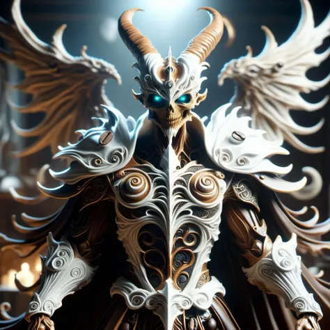 hyper detailed masterpiece, dynamic, awesome quality,cofzee valkyrie, ghostly spectral entity, shadowy, ethereal, shrouded tattered appearance, empty eye sockets, malevolence, spectral, haunting otherworldly presence, elusive,mechanical,royal,magnificent,moonshadow, <lora:cofzee:0.7> <lora:DonMC0ff33Ch0c_XL-000006:0.65> DonMC0ff33Ch0c
