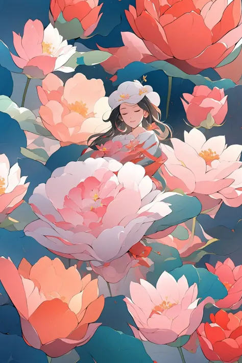 <lora:buyao:1>, buyao, <lora:Sea_of_Flowers:1>, flower, (masterpiece, best quality, high quality, highres, ultra-detailed),