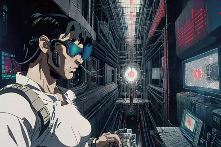 a complex loophole, cyberpunk, tech <lora:NEOTOKIO_V0.01:0.9>