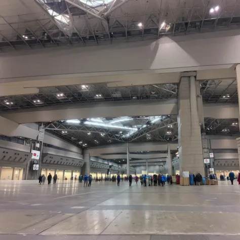 best quality, ultra-detailed, illustration,
tokyobigsight, EASTHALL, scenery, indoors, lights, 6+boys, people, real world location, truck
<lora:tokyobigsight_EASTHALL_indoors_SD15_V3:1>