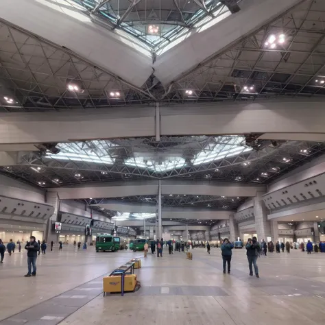 best quality, ultra-detailed, illustration,
tokyobigsight, EASTHALL, scenery, indoors, lights, 6+boys, people, real world location, truck
 <lora:tokyobigsight_EASTHALL_indoors_SD15_V3:1>